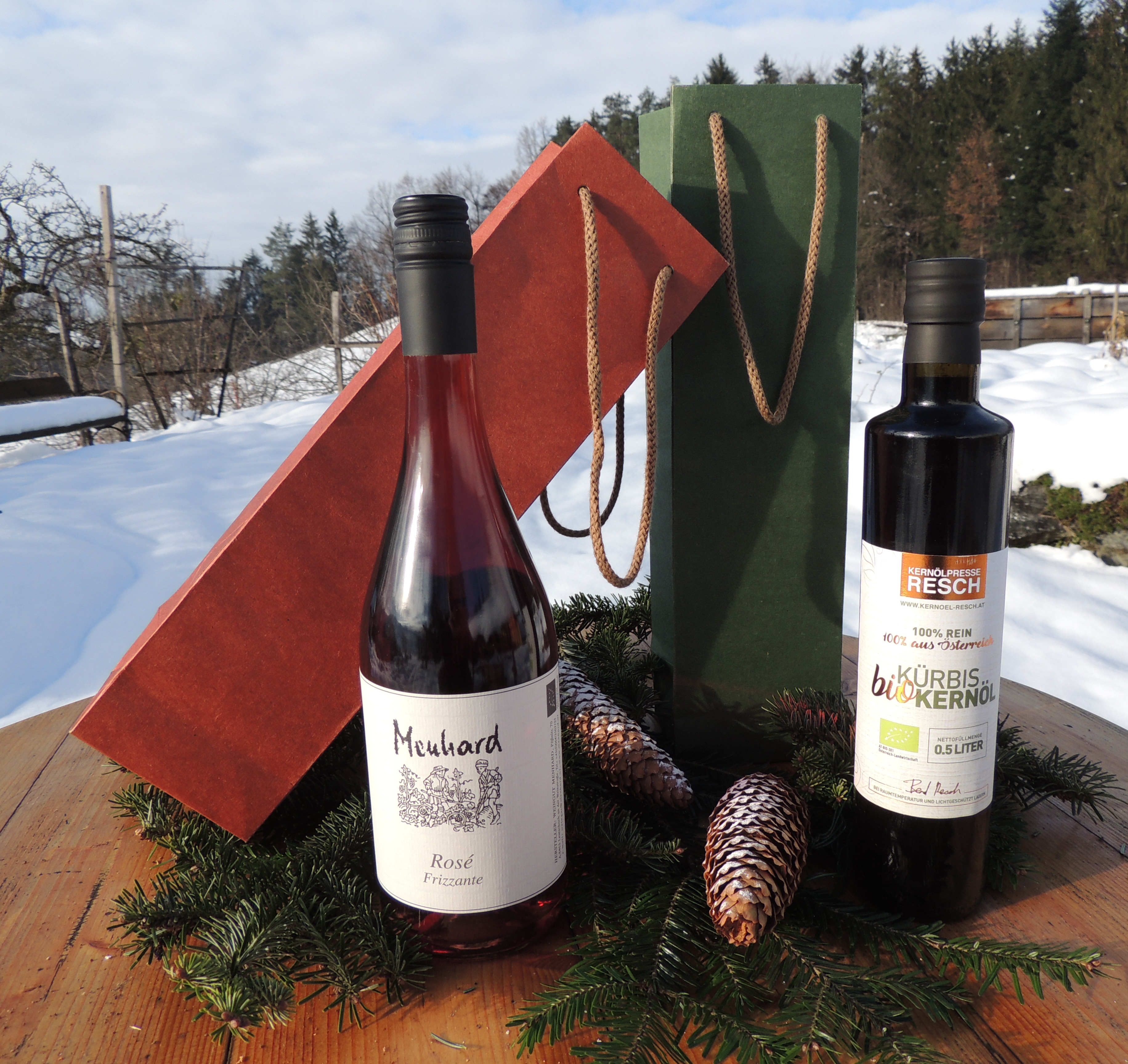 Geschenksverpackung für Flaschen